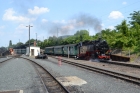 99 1734 bespannte später wieder den Planzug. Hier den P 5006.