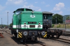 Auch die V 60 106 006 der ITL Dresden wird zur Schau gestellt.